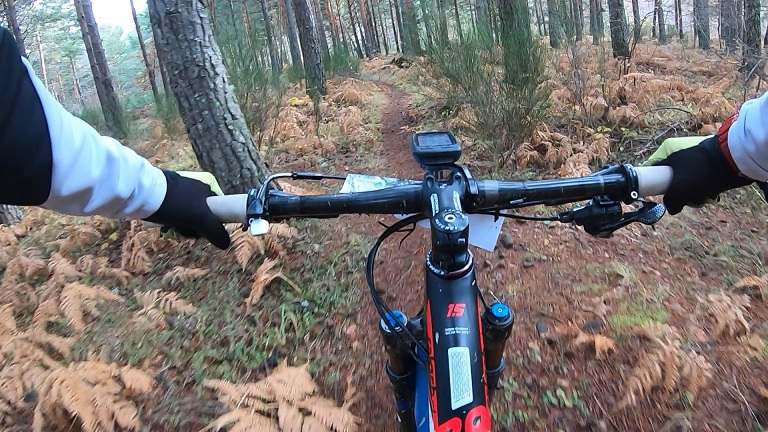 ruta mtb btt del escalofrío
